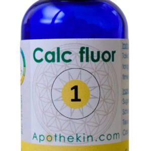 Calc. fluor. Tissue Salt - (Restores strength and tone)