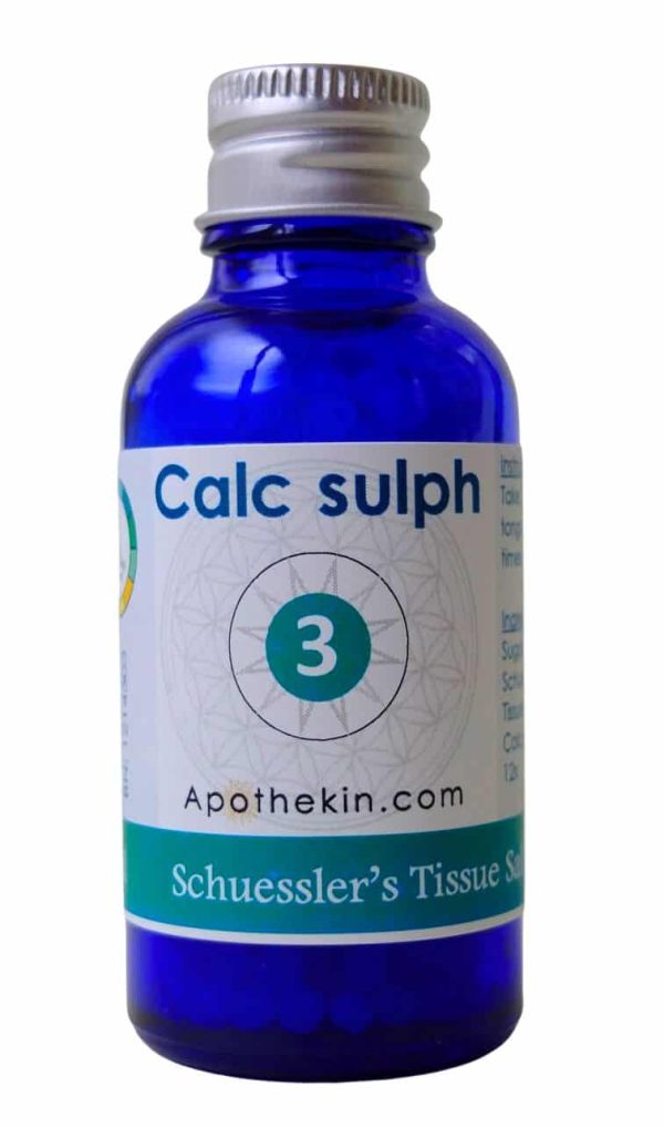 Calc. sulph. Tissue Salt - (Blood & liver purifier)