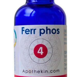 Ferr. phos. Tissue Salt - (Blood, circulation, immune tonic)