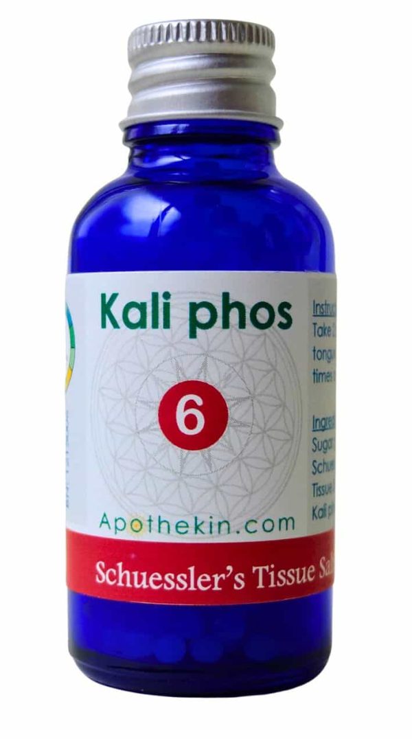 Kali. phos. Tissue Salt - (Brain and nervous system tonic)