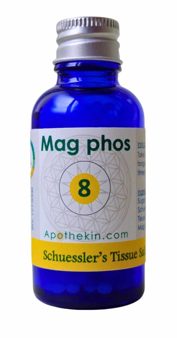 Mag. phos. Tissue Salt - (Neuromuscular tonic, cramps, pain)