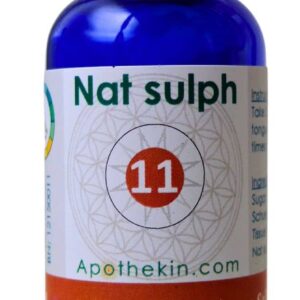 Nat. sulph. Tissue Salt - (Liver strengthen and cleanse)