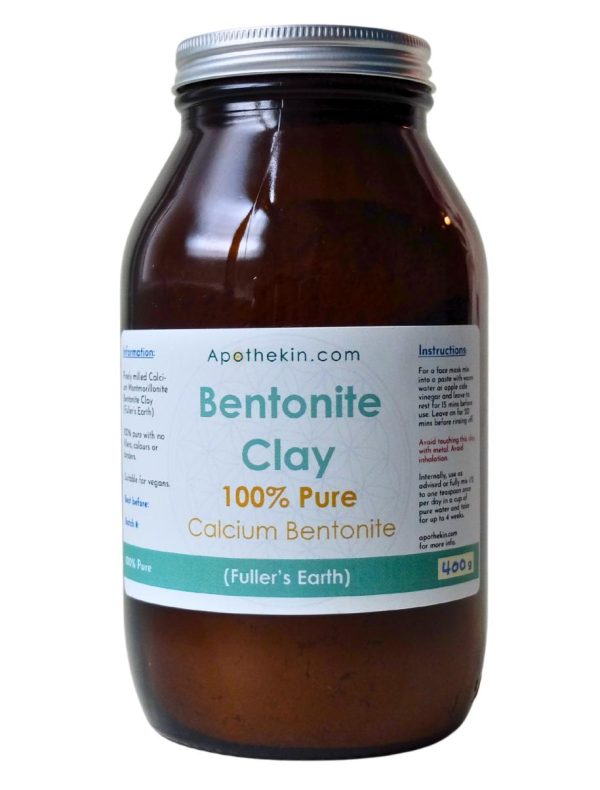 Bentonite Clay (Fuller's Earth) - (Heavy metal detox)