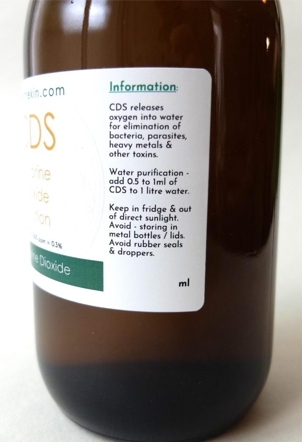 CDS - Chlorine Dioxide Solution - 500ml - Image 3