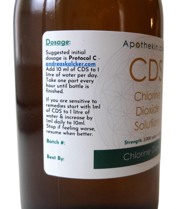 CDS - Chlorine Dioxide Solution - 500ml - Image 4