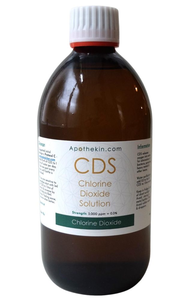CDS - Chlorine Dioxide Solution - 500ml - Image 2