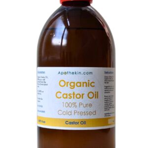 Castor Oil Organic Cold Pressed - (Deep healing oil)