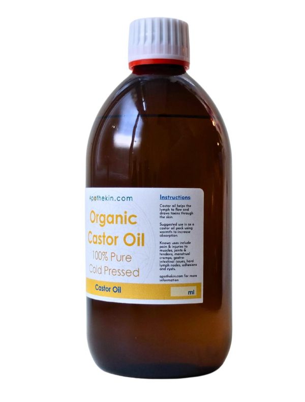 Castor Oil Organic Cold Pressed - (Deep healing oil) - Image 5