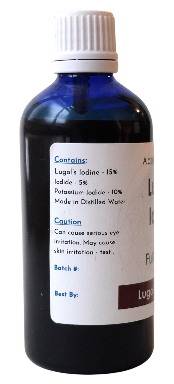 Iodine - Lugol's 15% (Full Strength) - Image 2