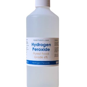 Hydrogen Peroxide Food Grade 3 & 6% - (Sinus & respiratory)