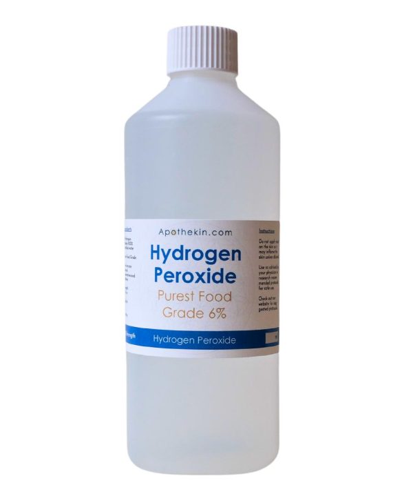 Hydrogen Peroxide Food Grade 3 & 6% - (Sinus & respiratory)