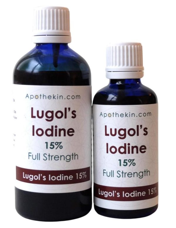 Iodine - Lugol's 15% (Full Strength)