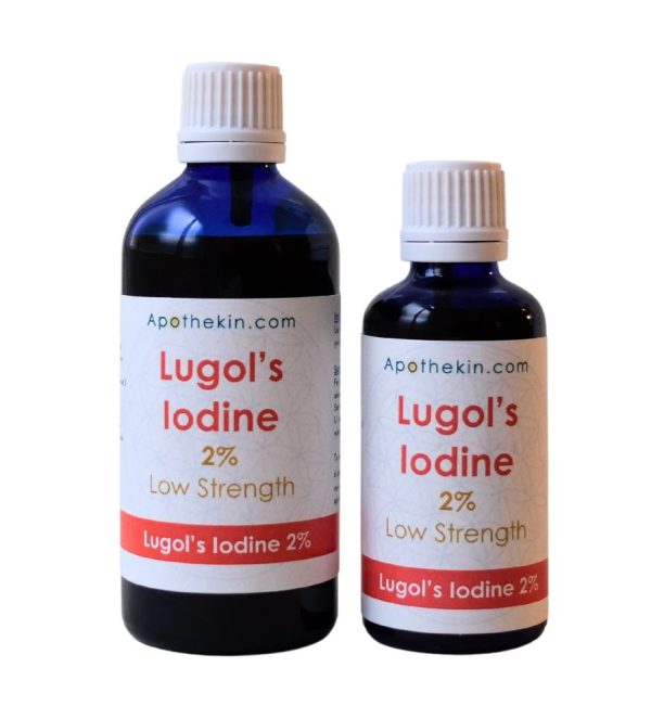 Iodine - Lugol's 2% (low strength) - thyroid & metabolism - Image 2