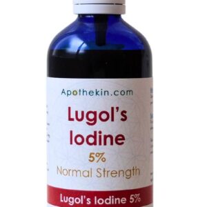 Iodine - Lugol's 5% (normal strength) - thyroid & metabolism