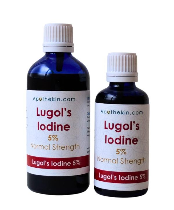 Iodine - Lugol's 5% (normal strength) - thyroid & metabolism - Image 2