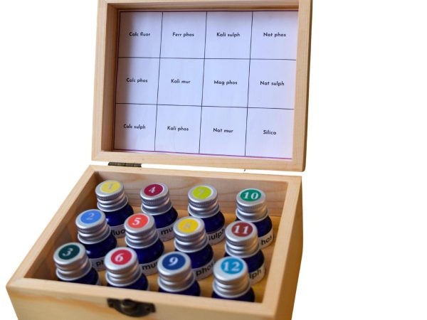 Schuessler's Biochemic Tissue Salts Set  - 12 x 10ml - Image 3