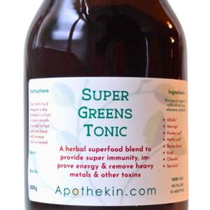 Supergreens Tonic - (Superfood and detox blend)