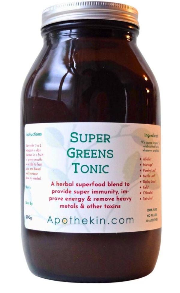 Supergreens Tonic - (Superfood and detox blend)