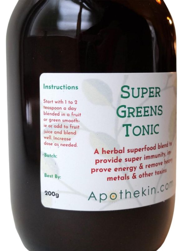 Supergreens Tonic - (Superfood and detox blend) - Image 4